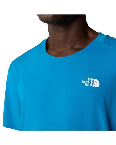 The North Face Lightning Alpine FlashDry-XD Maglia Maniche Corte Uomo, Skyline Blue