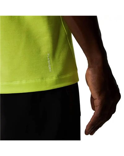 The North Face Lightning Alpine FlashDry-XD Maglia Maniche Corte Uomo, Fizz Lime