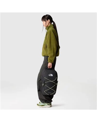 The North Face Jester Backpack 27.5 Liters, TNF Black Heather/LED Yellow