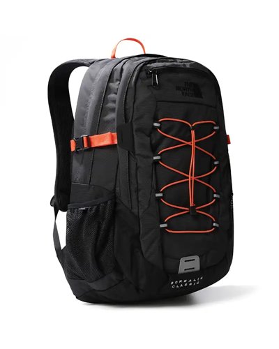The North Face Borealis Classic Backpack 29 Liters, Asphalt Grey/Retro Orange