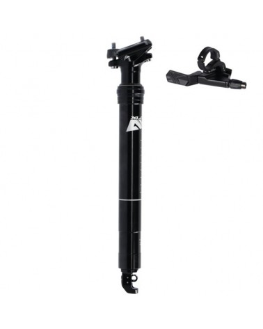XLC All MTN SP-T13B Telescopic Seatpost 30.9x459mm/Travel 150mm ICR Blaster, Black (Internal Cable Routing)