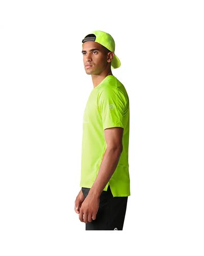 The North Face Summit High Trail Maglia Maniche Corte Running Uomo, LED Yellow