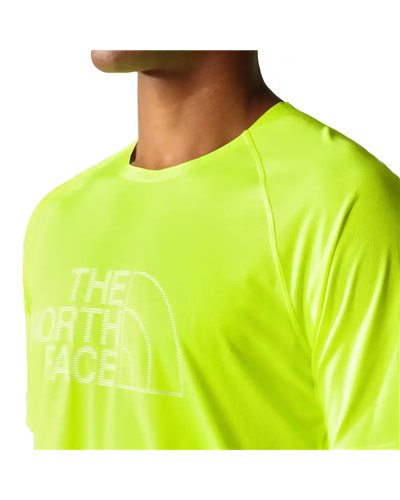 The North Face Summit High Trail Maglia Maniche Corte Running Uomo, LED Yellow