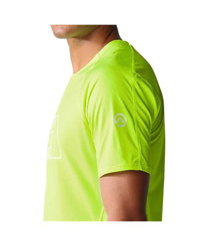 The North Face Summit High Trail Maglia Maniche Corte Running Uomo, LED Yellow