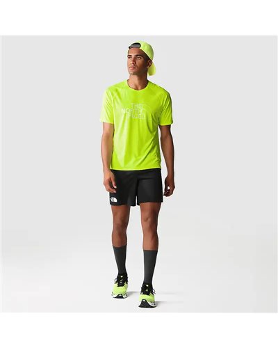 The North Face Summit High Trail Maglia Maniche Corte Running Uomo, LED Yellow