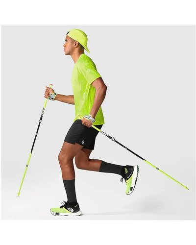 The North Face Summit High Trail Maglia Maniche Corte Running Uomo, LED Yellow
