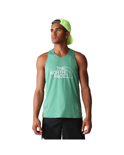 The North Face Summit High Trail Maglia Smanicata Running Uomo, Deep Grass Green