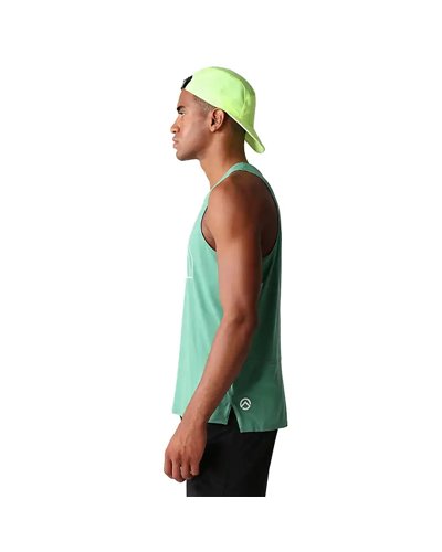 The North Face Summit High Trail Maglia Smanicata Running Uomo, Deep Grass Green