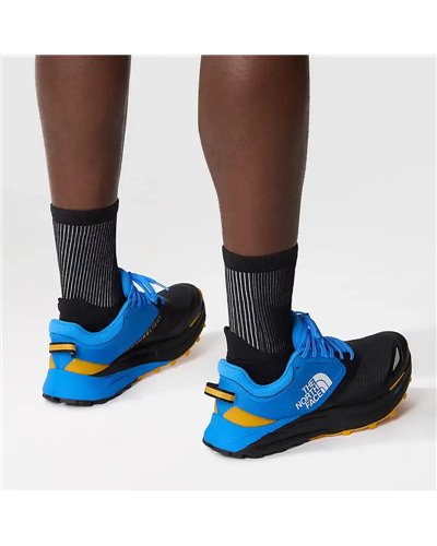 The North Face Vectiv FutureLight Enduris III Men's Waterproof Trail Running Shoes, TNF Black/Optic Blue