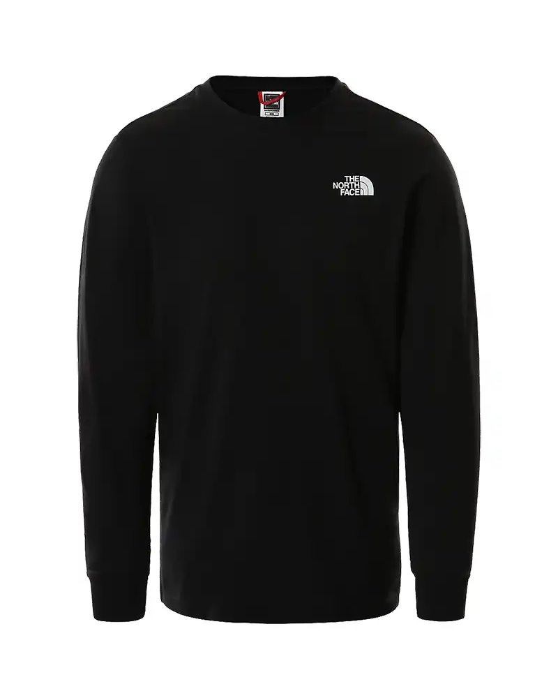 The North Face Simple Dome Maglia Maniche Lunghe Uomo, TNF Black