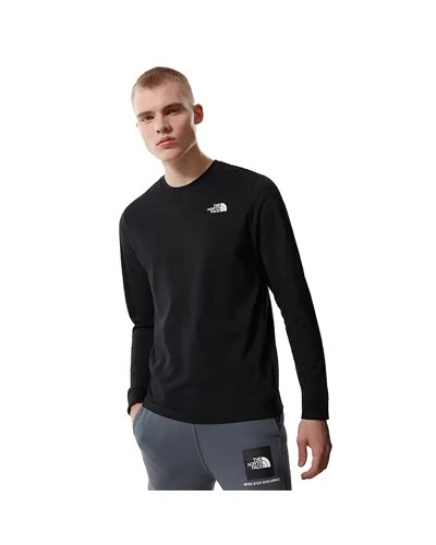 The North Face Simple Dome Men's Long Sleeve, TNF Black
