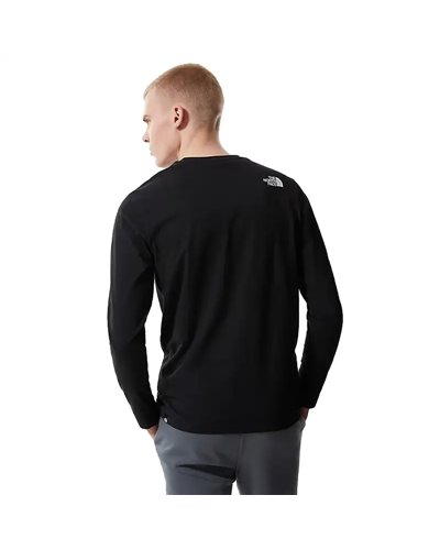 The North Face Simple Dome Maglia Maniche Lunghe Uomo, TNF Black
