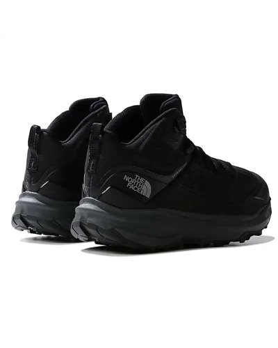 The North Face Vectiv Exploris II Mid Nabuk Scarponi Trekking Uomo, TNF Black/Vanadis Grey