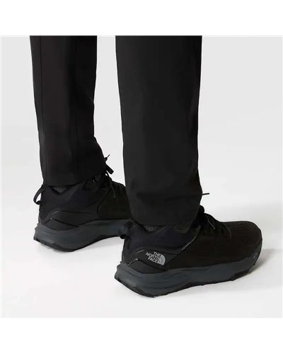 The North Face Vectiv Exploris II Mid Men's Hiking Nubuk Leather Boots, TNF Black/Vanadis Grey
