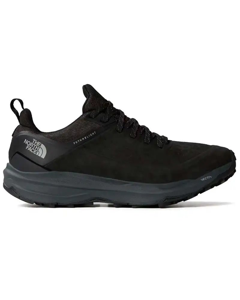 The North Face Vectiv Exploris II Men's Hiking Nubuk Leather Shoes, TNF Black/Vanadis Grey