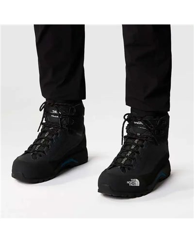The North Face Verto Alpine Mid GTX Gore-Tex Scarponi Trekking Uomo, Asphalt Grey/TNF Black