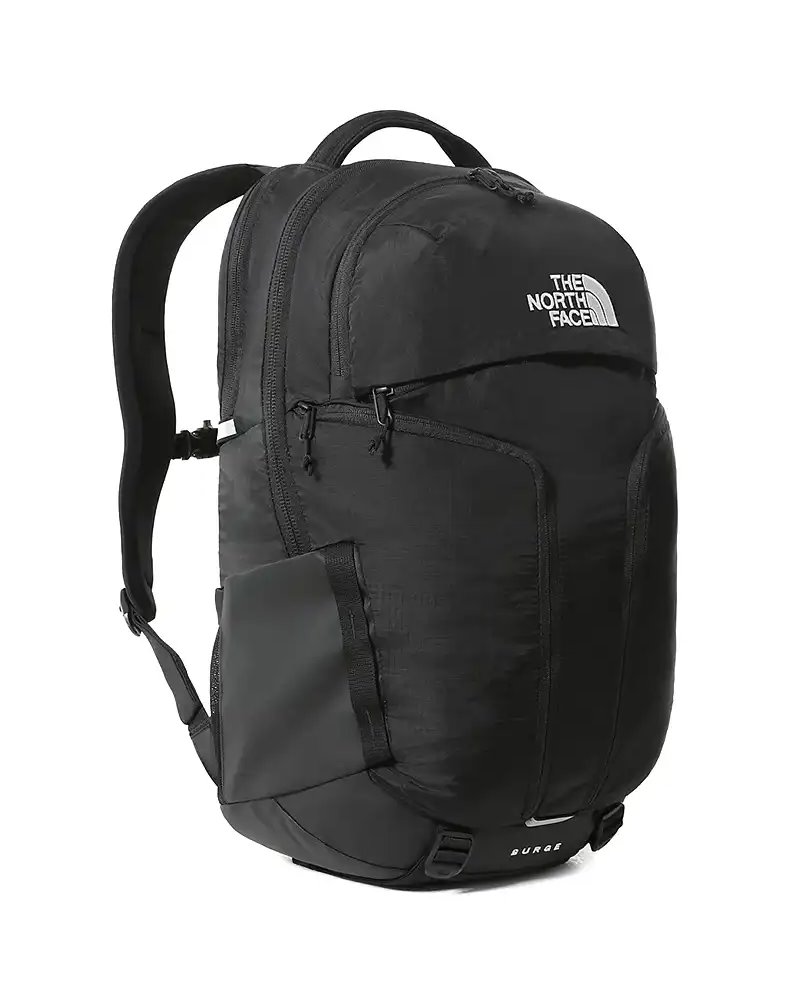 The North Face Surge Zaino 31 Litri Compatibile con Laptop 15", TNF Black/TNF Black