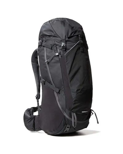 The North Face Terra 65 Trekking Backpack, TNF Black/Asphalt Grey