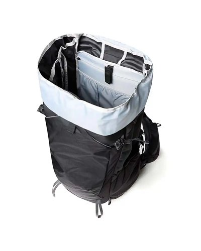 The North Face Terra 65 Zaino Trekking, TNF Black/Asphalt Grey