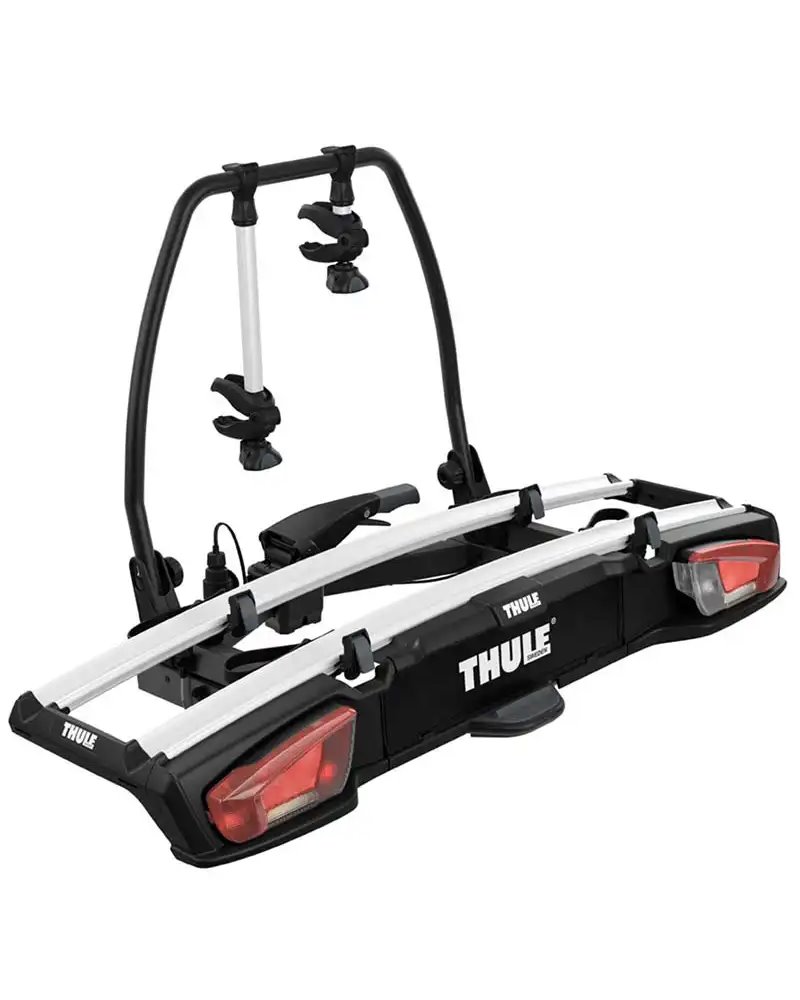 Thule VeloSpace XT 2 938 13 Poli Portabici Posteriore Gancio Traino, Nero/Alluminio (2 Bici)