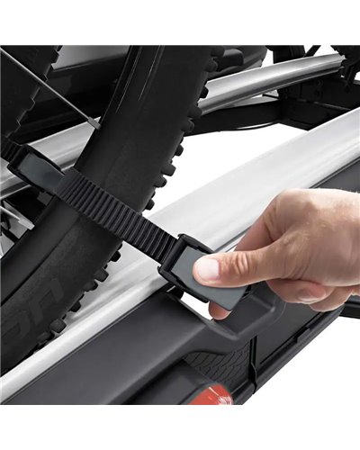 Thule VeloSpace XT 2 938 13 Poli Portabici Posteriore Gancio Traino, Nero/Alluminio (2 Bici)