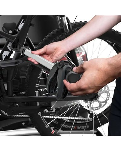 Thule VeloSpace XT 2 938 13 Poli Portabici Posteriore Gancio Traino, Nero/Alluminio (2 Bici)