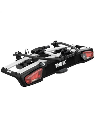 Thule VeloSpace XT 2 938 13 Poli Portabici Posteriore Gancio Traino, Nero/Alluminio (2 Bici)