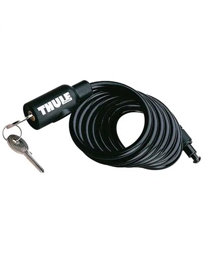 Thule 538 Plastic Coated steel Cable Lock 6mmx180 cm