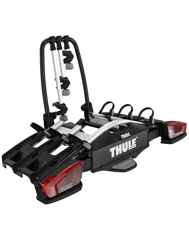 Thule Velocompact 3 926 13-pin Towbar Bike Rack, Alu/Black (3 Bikes)