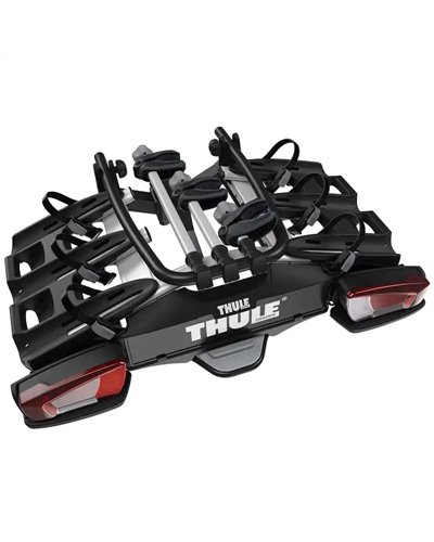 Thule Velocompact 3 926 13-pin Towbar Bike Rack, Alu/Black (3 Bikes)