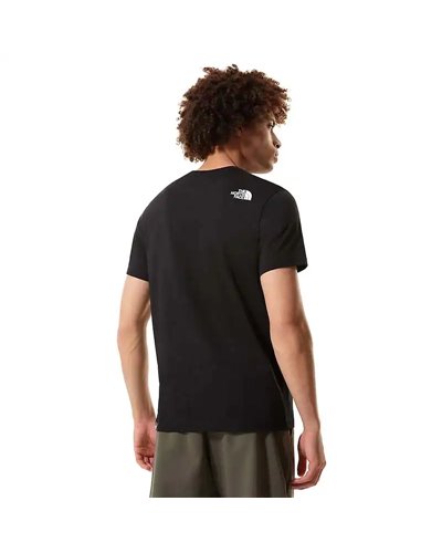 The North Face Woodcut Dome Men's T-Shirt, TNF Black