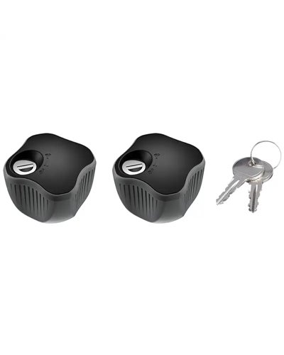 Thule Lockable Knob 526 for Bike Rack, Black (2-pack)
