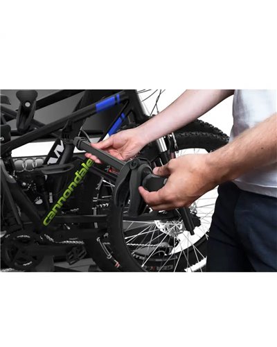 Thule VeloSpace XT 3 939 13 Pin Plug Towbar Bike Rack, Black (3 Bikes)