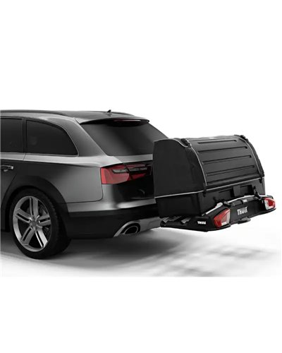 Thule VeloSpace XT 3 939 13 Pin Plug Towbar Bike Rack, Black (3 Bikes)