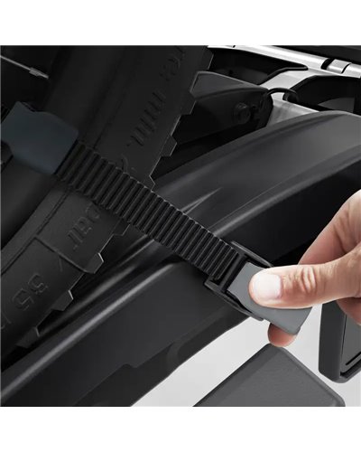 Thule Easyfold XT 2 933 13 Poli Portabici Posteriore Richiudibile Gancio Traino, Nero (2 Bici)