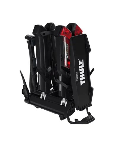 Thule Epos 2 978 13 Pin Plug Foldable Towbar Bike Rack, Black (2 Bikes)