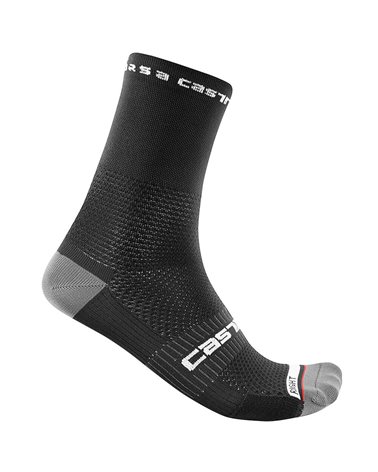 Castelli Rosso Corsa Pro 15 Cycling Socks, Black