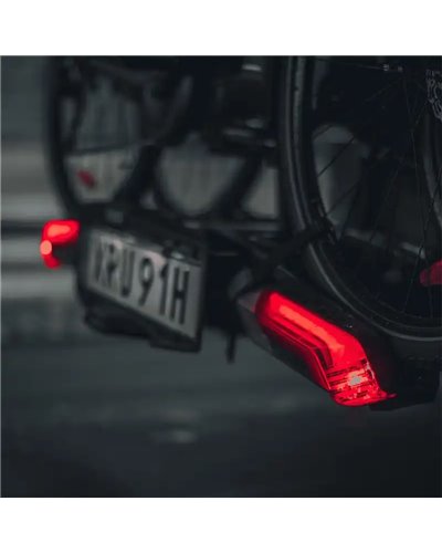 Thule Epos 3 979 13 Poli Portabici Posteriore Richiudibile Gancio Traino, Nero (3 Bici)