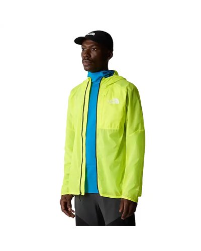 The North Face Windstream Men's Waterproof/Windproof Packable Jacket, Fizz Lime