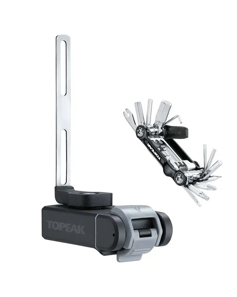 Topeak Ninja T Supporto Portaborraccia + Set Attrezzi MTB
