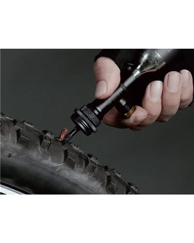 Topeak Tubi Master X Repair and Inflation Kit Tubeless Tire (1 25 g Co2 Cartridges Included)