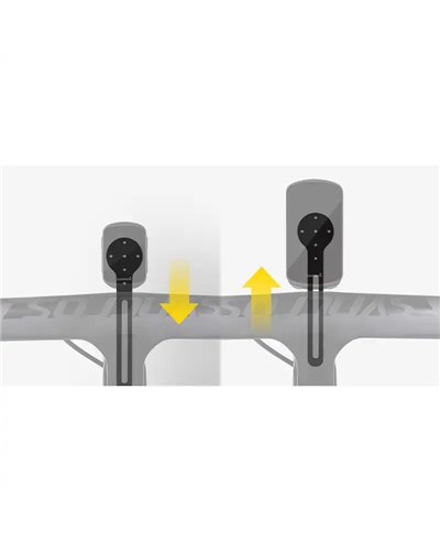 Topeak UTF Multi-Mount 150mm Staffa Frontale per Pieghe Manubrio Integrate