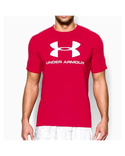 Under Armour Sportstyle Logo T-Shirt Man, Red
