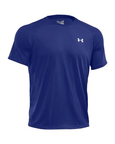 Under Armour Tech SS T-Shirt Man, Royal