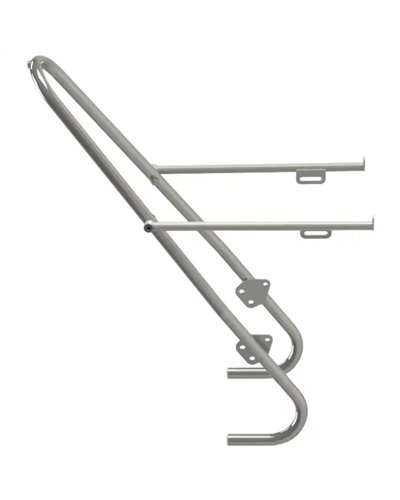 Tubus Tara Lowrider 26”/28” Front Pannier Rack, Stainless Steel