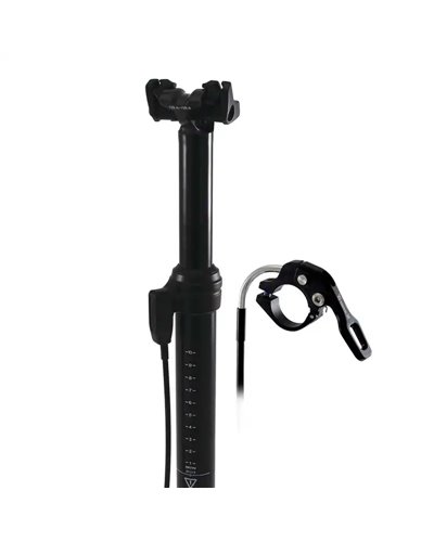 TranzX Dropper Seatpost New 31, 6X315mm, Travel 80mm, Exnternal Cable Routing Black Colour