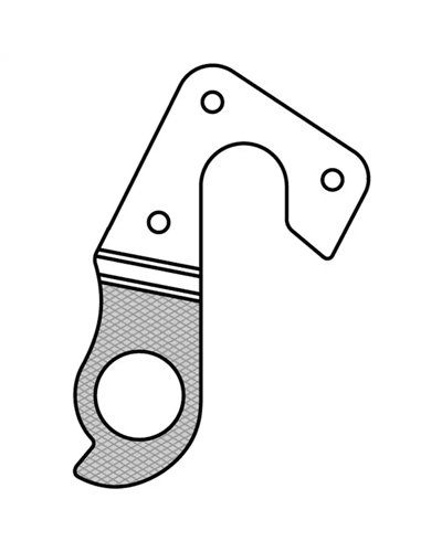 Union Hanger GH-107 Compatible with Fuji, Ghost, KTM, Stevens and more