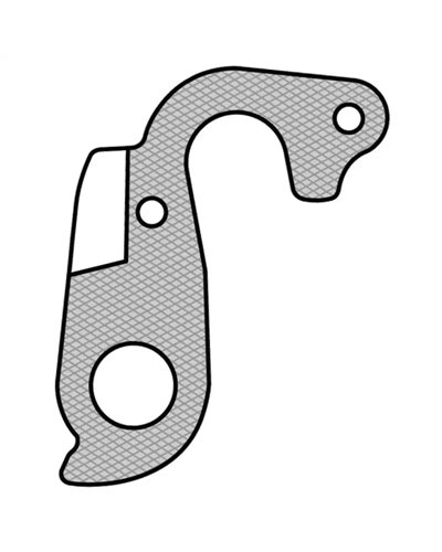Union Forcellino Cambio GH-112 Compatibile con Trek e Gary Fisher