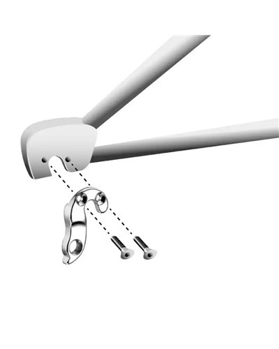 Union Forcellino Cambio GH-135 Compatibile con Giant
