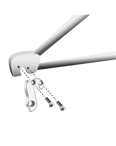 Union Forcellino Cambio GH-110 Compatibile con Giant